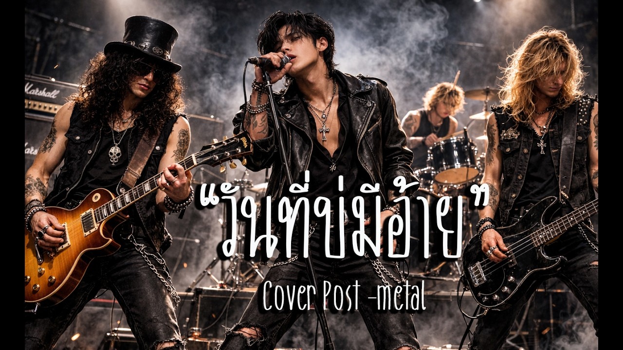 วันที่บ่มีอ้าย - ต่าย อรทัย / Cover Post- metal  #เพลงฮิต #rock #rockcover #coversong #aicover