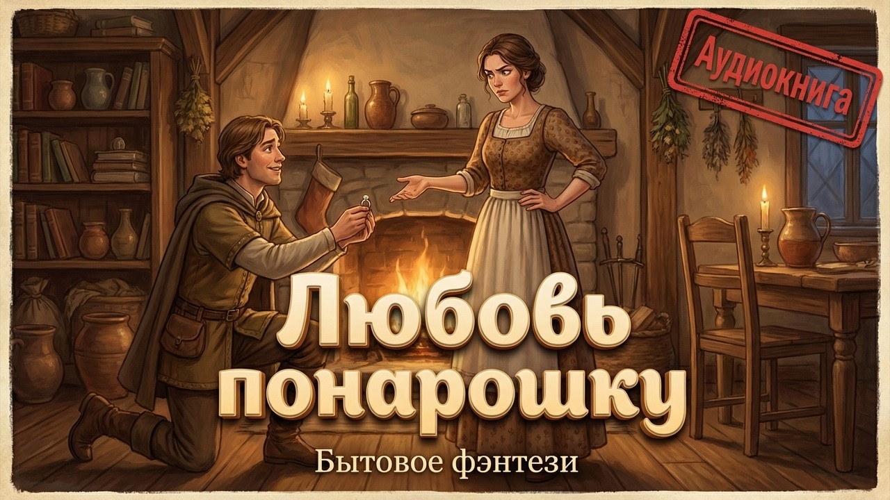 АУДИОКНИГА - ЛЮБОВЬ ПОНАРОШКУ \ БЫТОВОЕ ФЭНТЕЗИ
