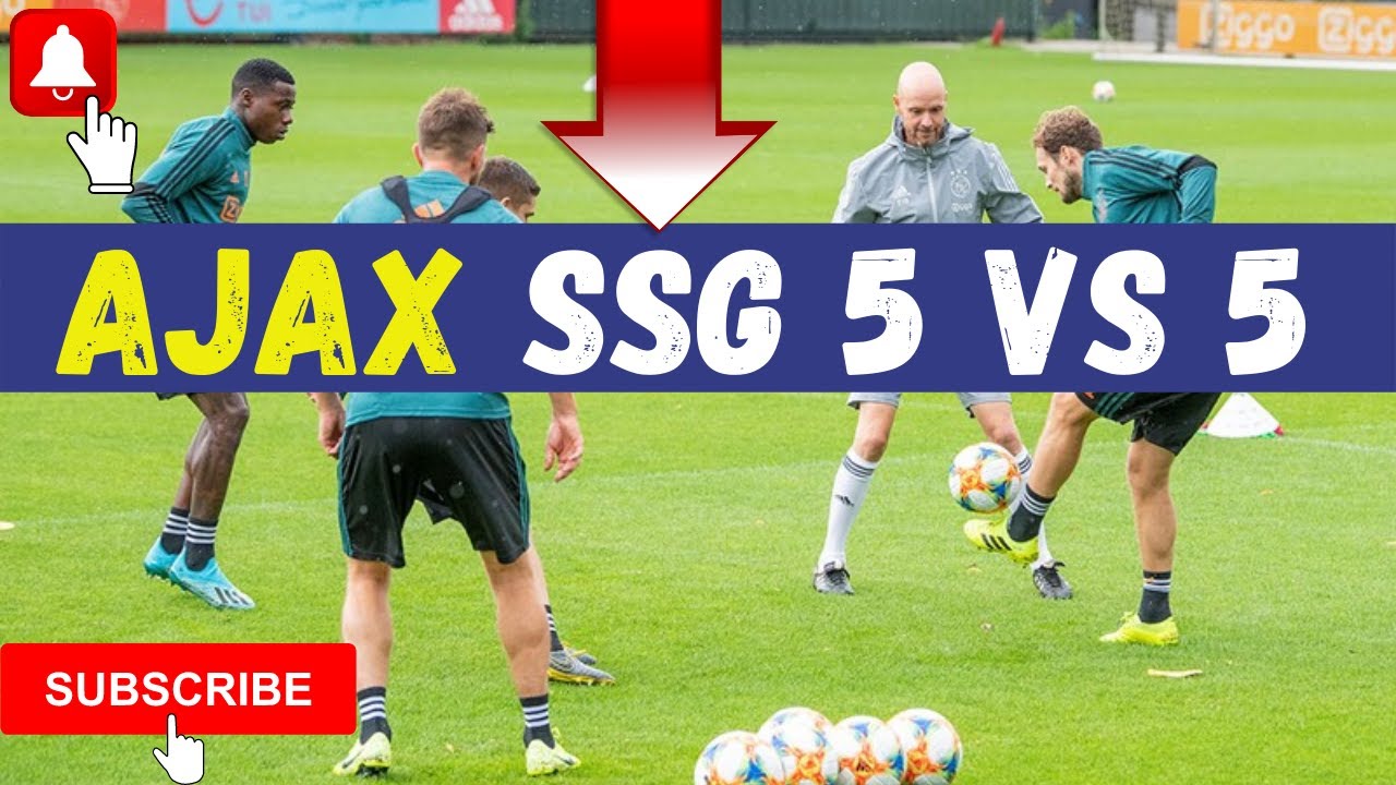 🎯AFC Ajax  / Small Sided Games Soccer Drills / 5 vs 5