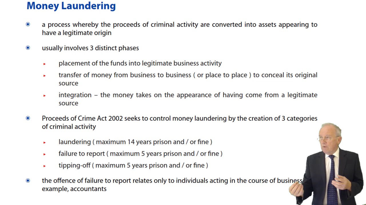 Illegalities - Wrongful Trading - Money Laundering - Insider Dealing -  Business Law (LW)