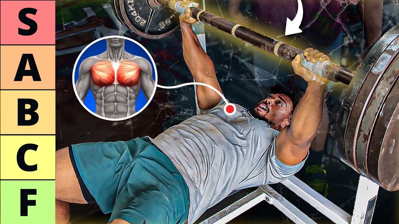 The Best & Worst Exercises For Bench Press (RANKED)