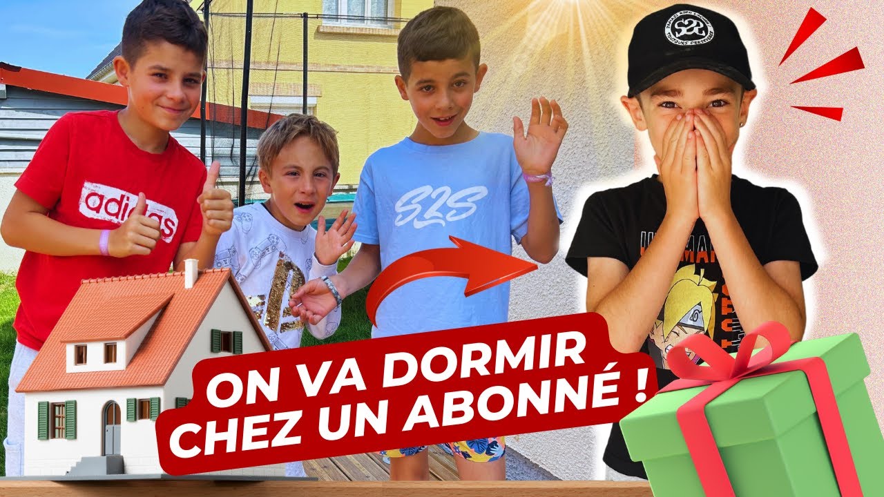 ON DORT CHEZ UN ABONNÉ !