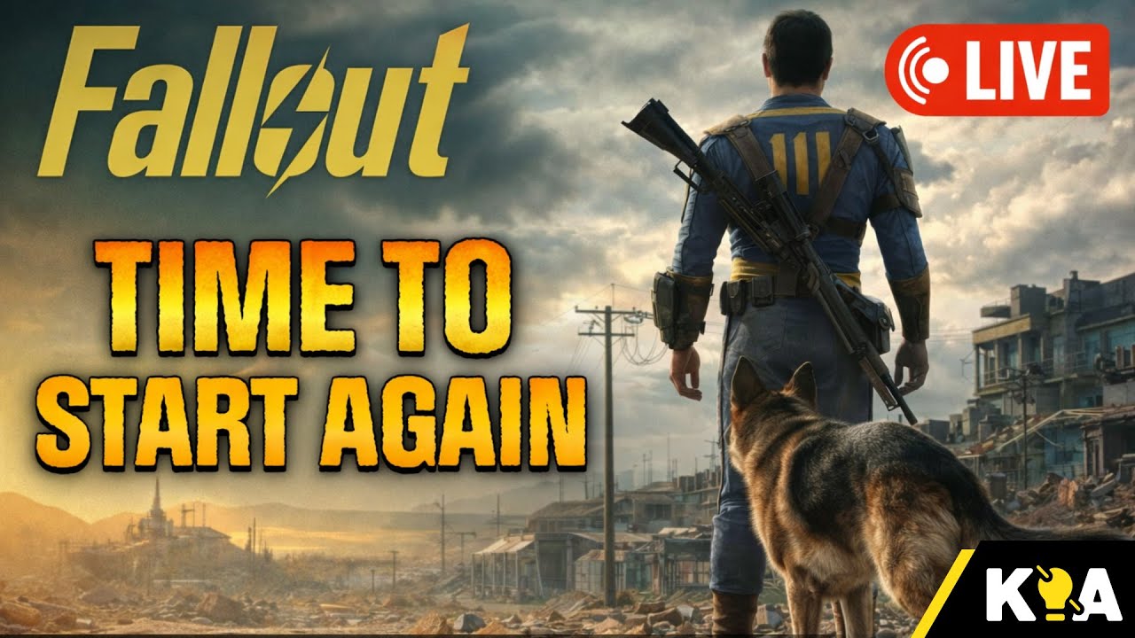 FALLOUT 4 - TIME TO START AGAIN