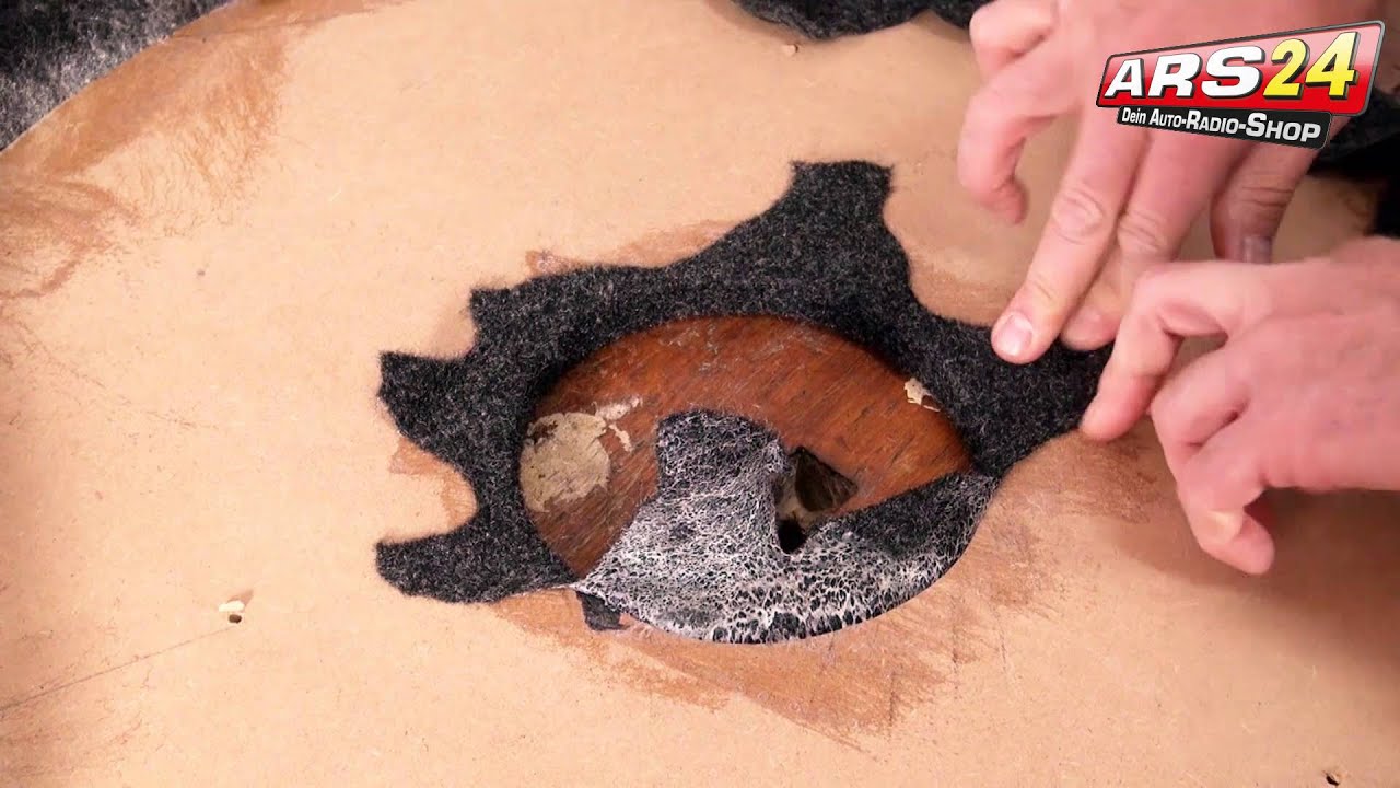 Holzteile mit Bezugsstoff verkleben | Tutorial | ARS24