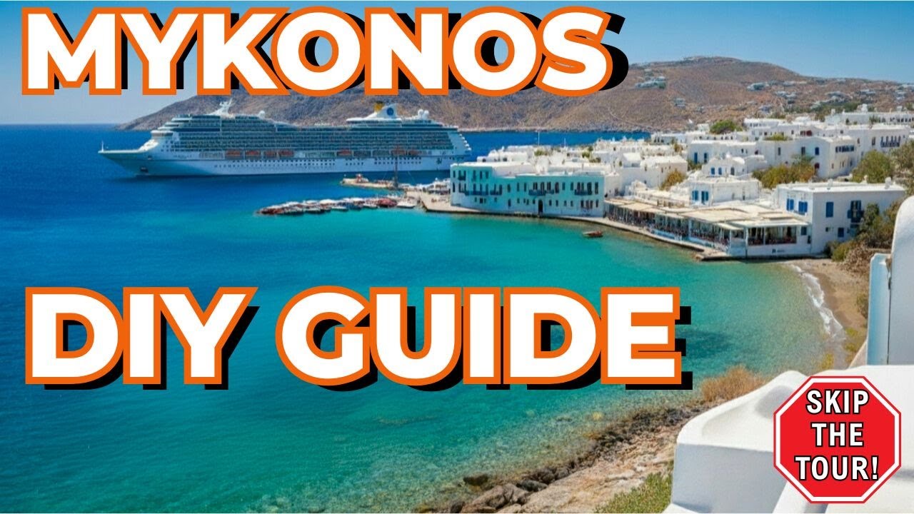 MYKONOS on Your Own from a Cruise Ship | No Tour Needed!