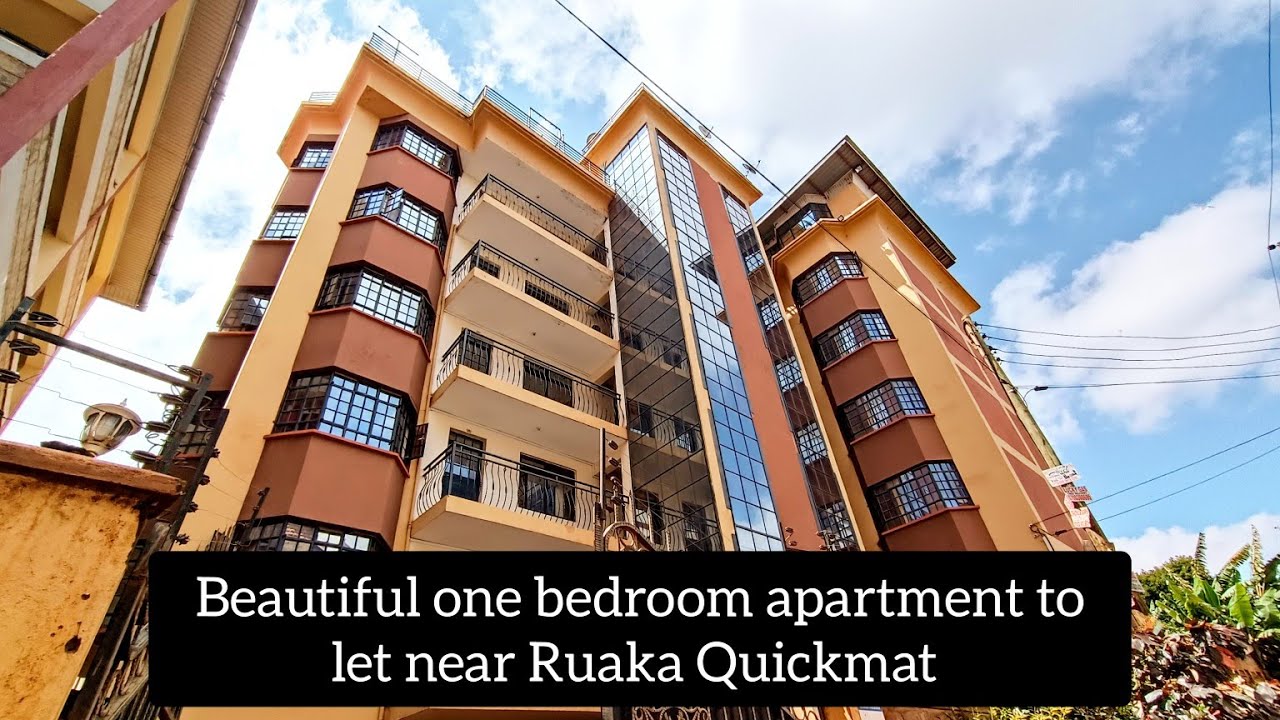 A beautiful Ruaka Town one bedroom apartment for rent | Ruaka near Quickmat 1 bedroom units to let