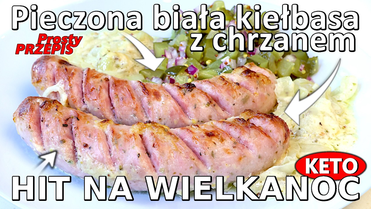 Biała kiełbasa w sosie chrzanowym – prosty i pyszny przepis