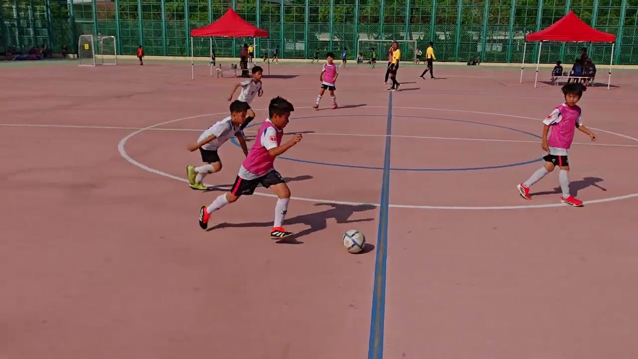 2026-3-8 Infinity 賀歲盃五人足球比賽 U12 分組賽B Infinity(粉紅) vs 伊小分校(白) (0:0)