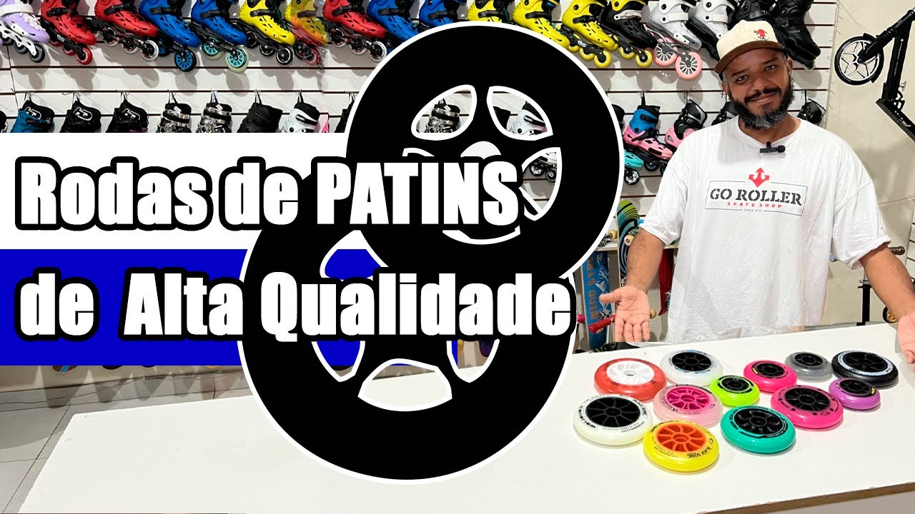 Rodas de alta qualidade para patinação - linha premium