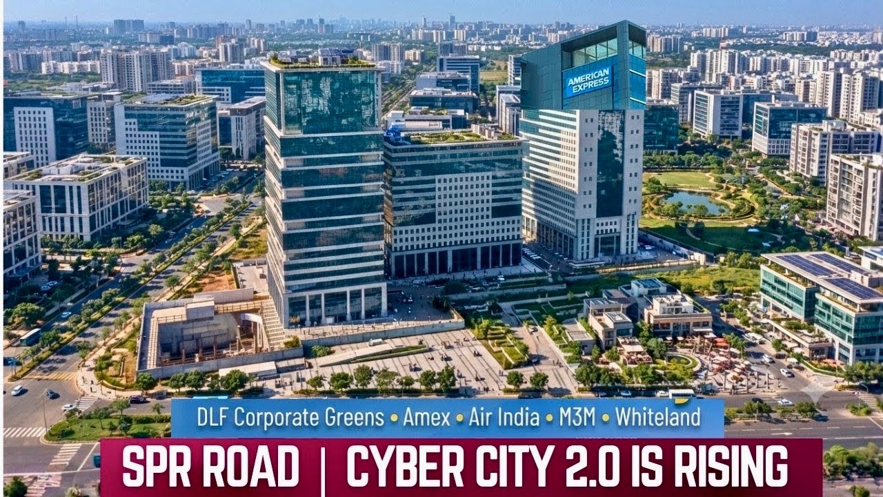 😱 Welcome to New India! 🇮🇳 Cyber City 2.0, New Gurgaon SPR Road | Biggest Companies & Luxury Homes