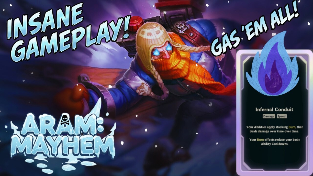 Aram: Mayhem - What a perfect Augment for Singed! 🧪🧪