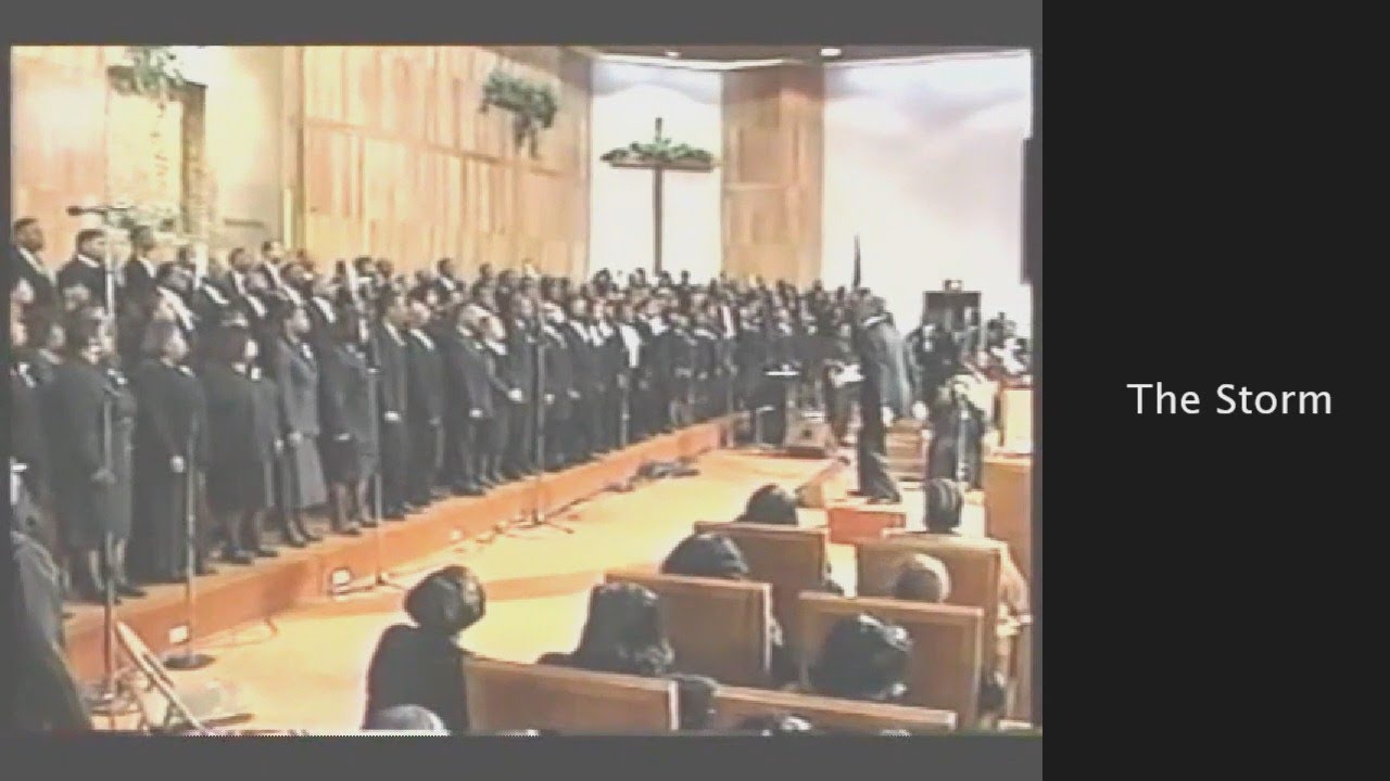 The Storm Is Passing Over  -  The Detroit Mass Choir.  Lyrics included.