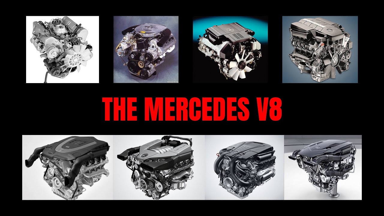 Evolution of the Mercedes Petrol V8