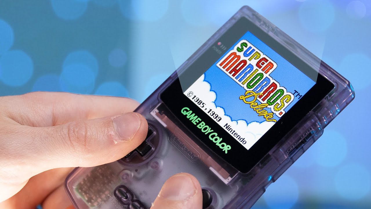 23 Years Later, there's a new Game Boy Color screen