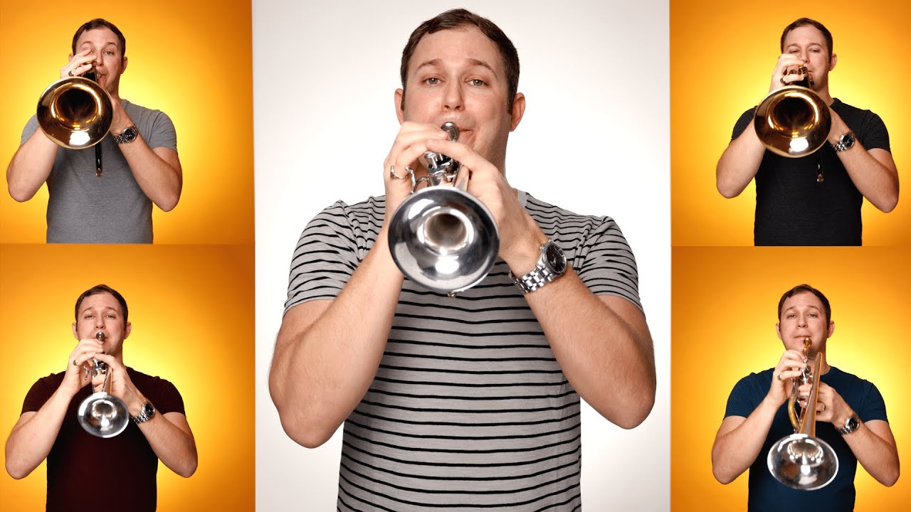 Bach BWV 972 after Vivaldi in D Major, I. Allegro for trumpet ensemble