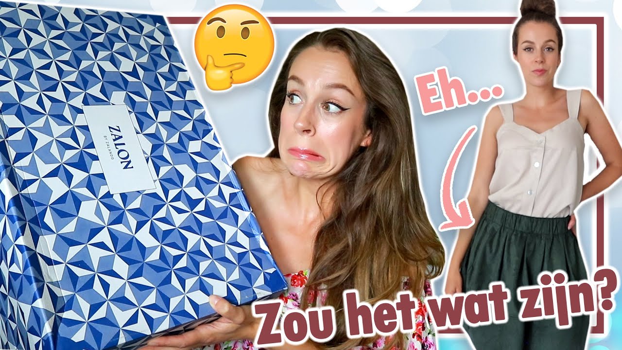 ONLINE STYLIST KIEST MIJN OUTFITS 🛍️ || UNBOXING + KLEDING PASSEN