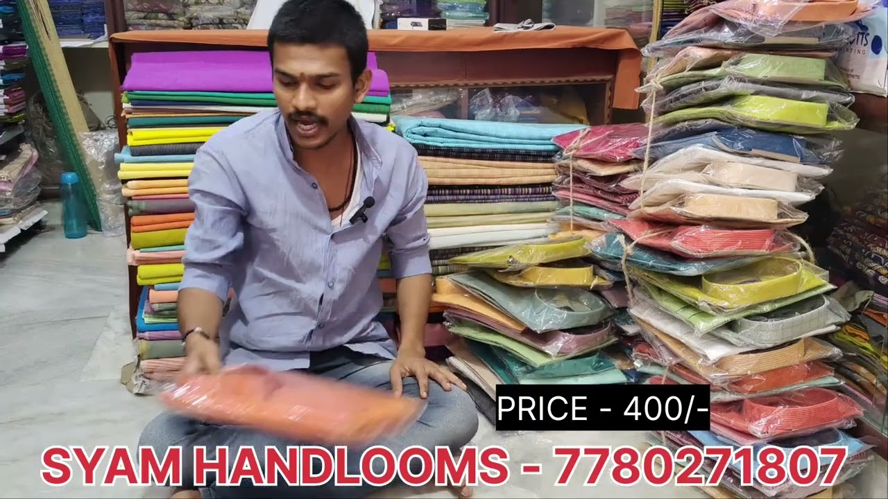 MANGALAGIRI COTTON SHIRTS - 400/-
