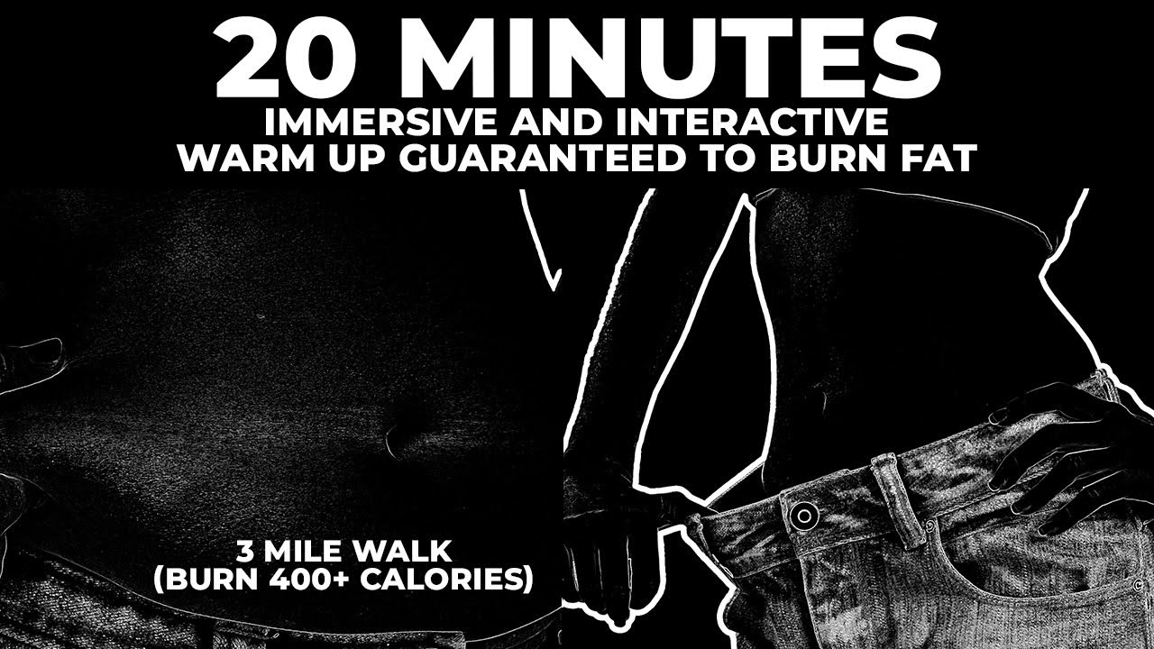 20 Minutes Immersive and interactive Warm Up Fitness Exercise