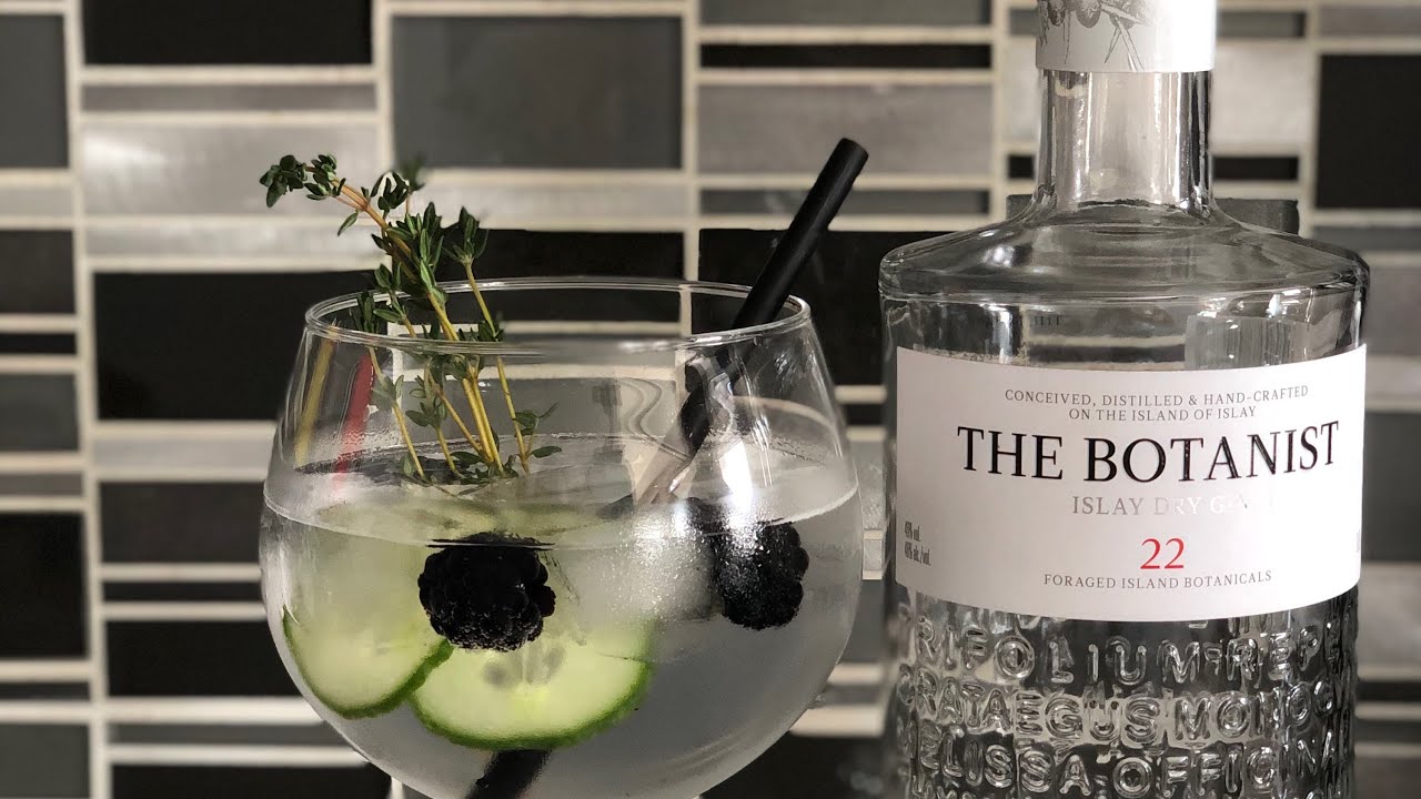 CİN TONİK| The Botanist, Taze Kekik-Salatalık-B&ouml;ğ&uuml;rtlen