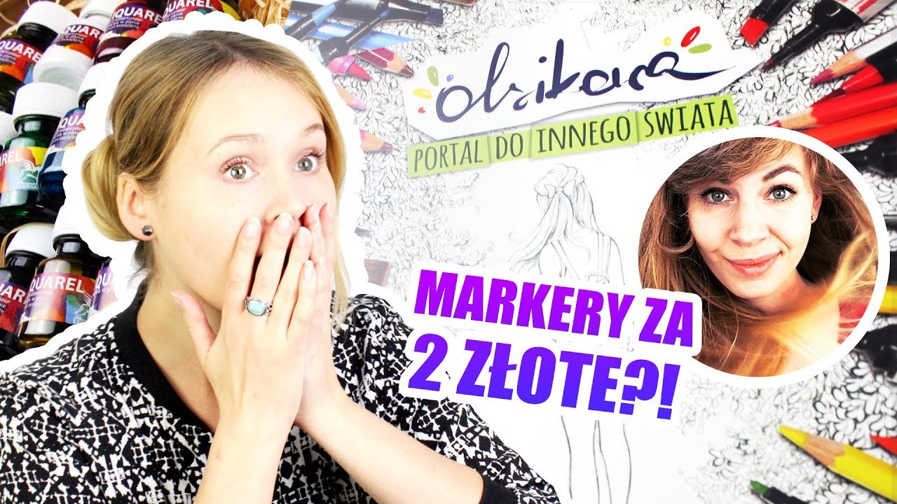 KOLOROWANKA OLSIKOWEJ I MARKERY ZA 2 ZŁOTE z Banggood!