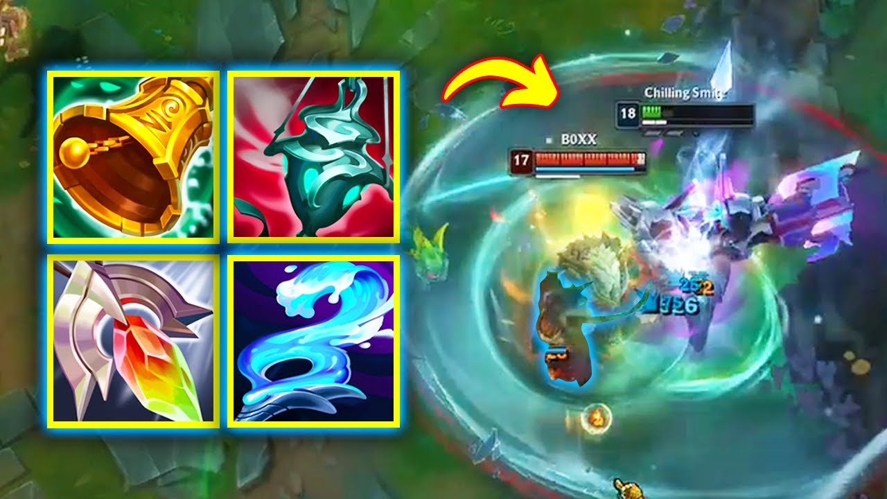 Mordekaiser with support items..