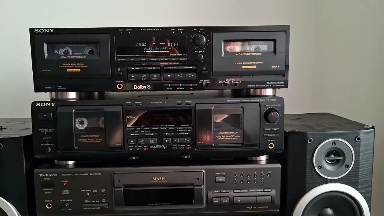Sony Cassette Deck TC-WR645S