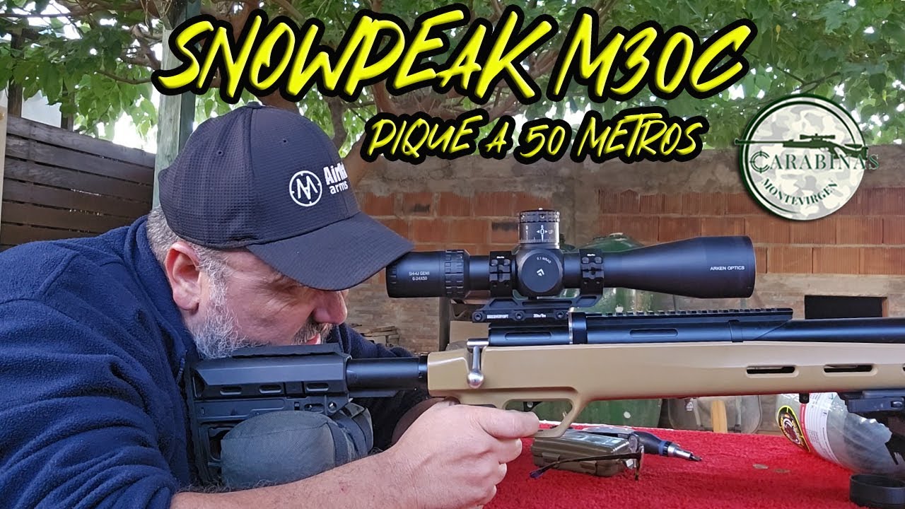 SNOWPEAK M30C PICADA ENTRE ANDRES Y YO A 50 METROS @carabinasmontevirgen2020