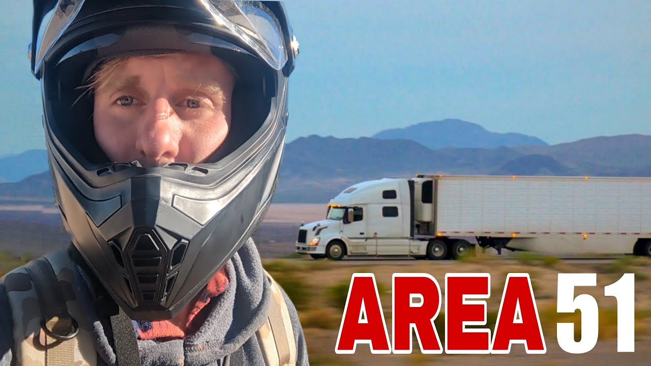 I Chased a Semi Truck to AREA 51 (The Camo Dudes Hate Me) | The Back Gate