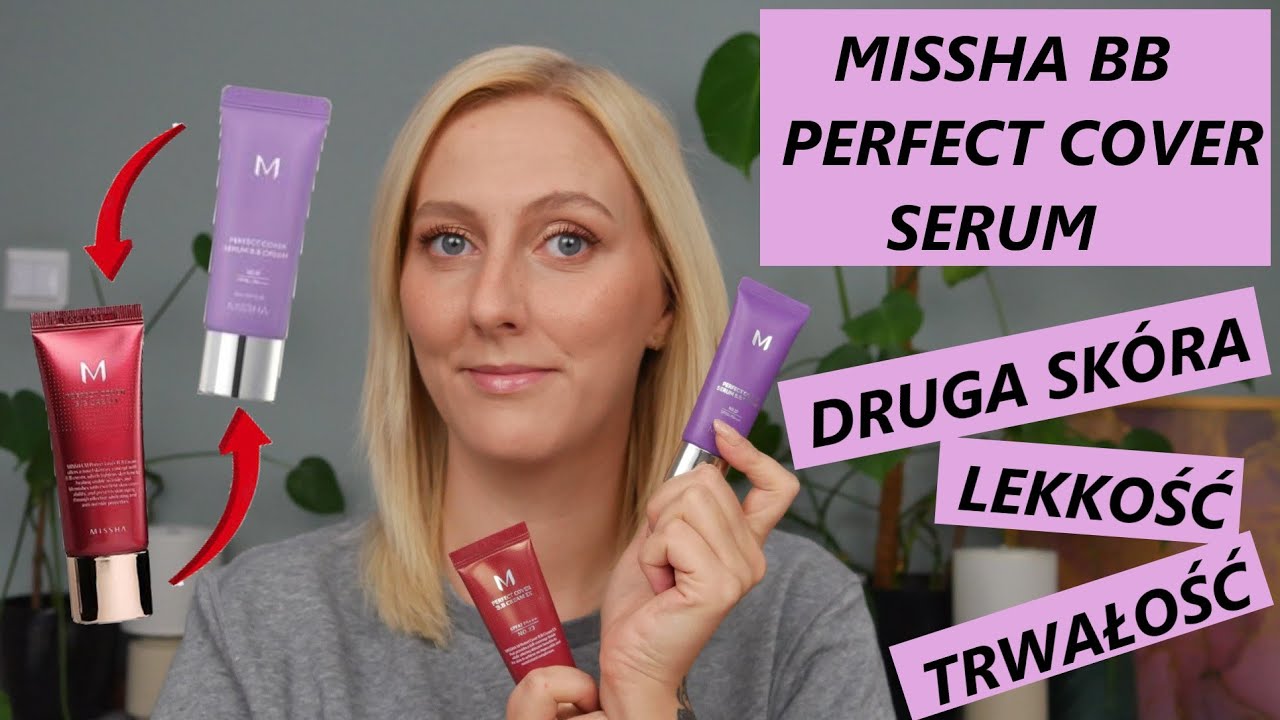 NOWOŚĆ!🤩 MISSHA PERFECT COVER SERUM BB CREAM | GENIALNY DROGERYJNY KREM BB🥰 10H TEST TRWAŁOŚCI⌚