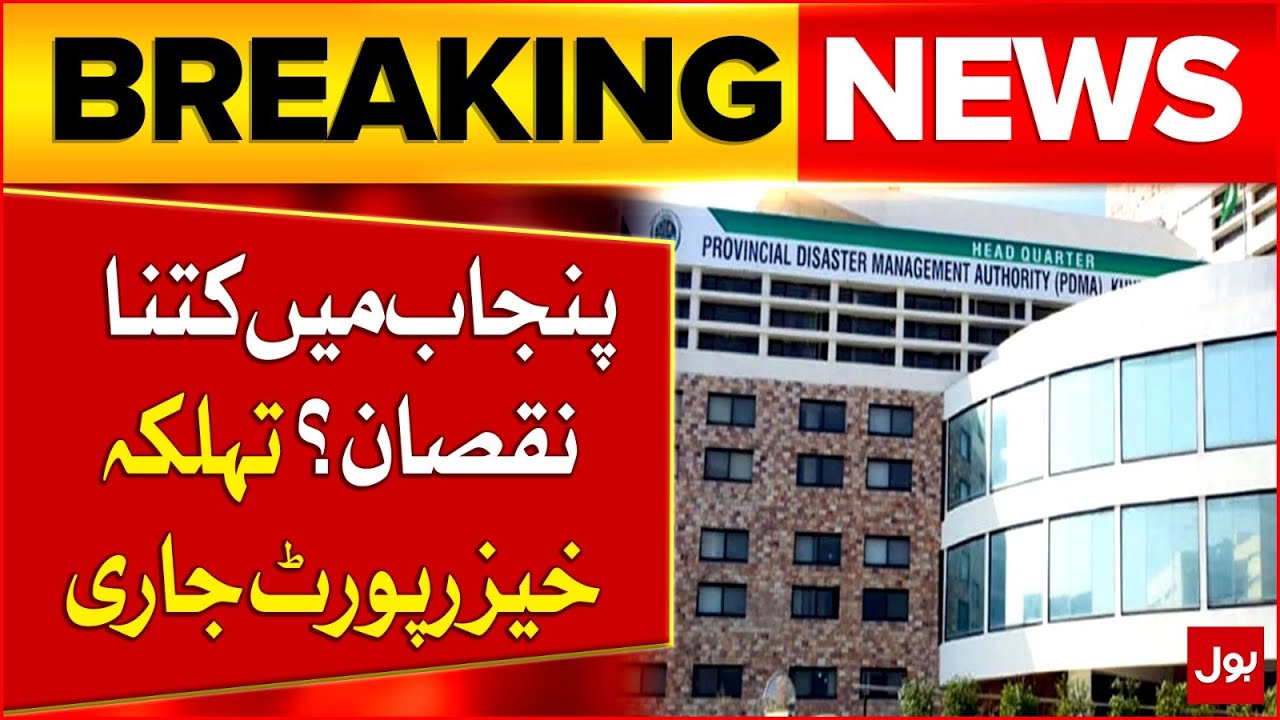 Flood In Punjab | Punjab Disaster Report Released | Shocking Figures | Breaking News
