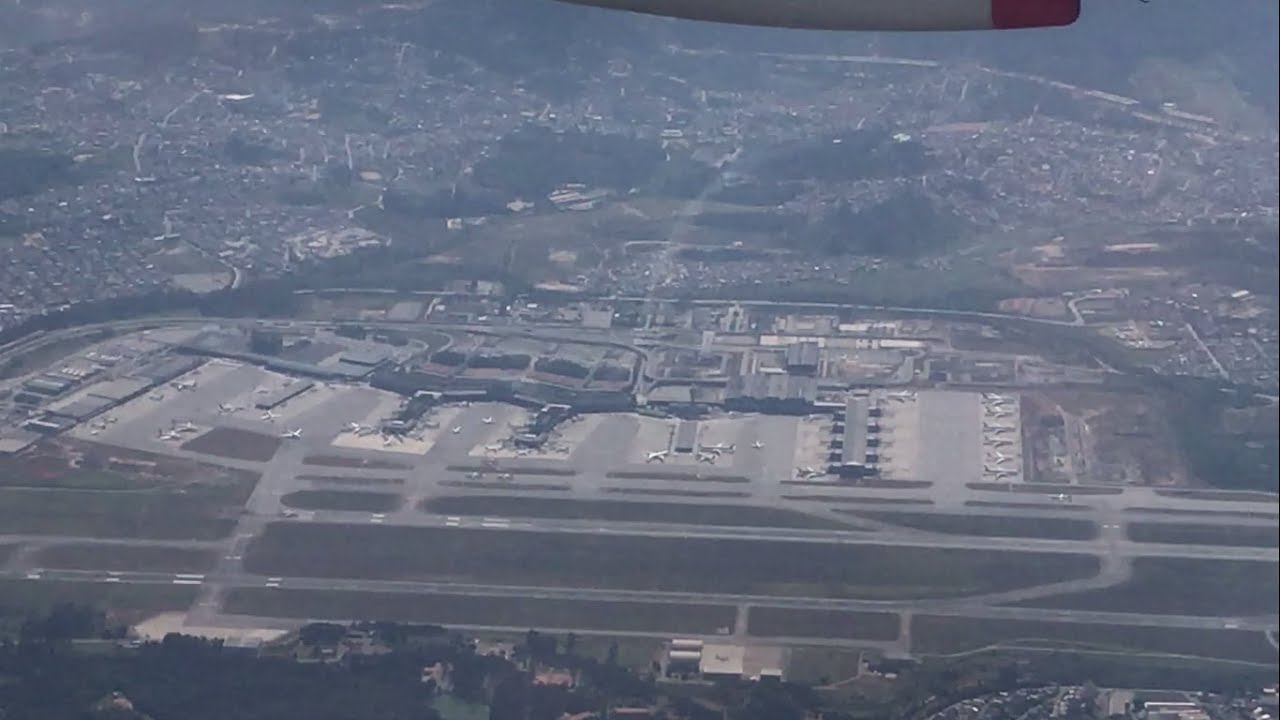 Taxi e Decolagem de Guarulhos/ Taxi and Take Off from Sao Paulo - Guarulhos AVIANCA Airbus A320