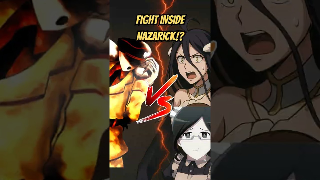 Pandora's Actor Almost Attacked Albedo and Yuri #overlord #anime
