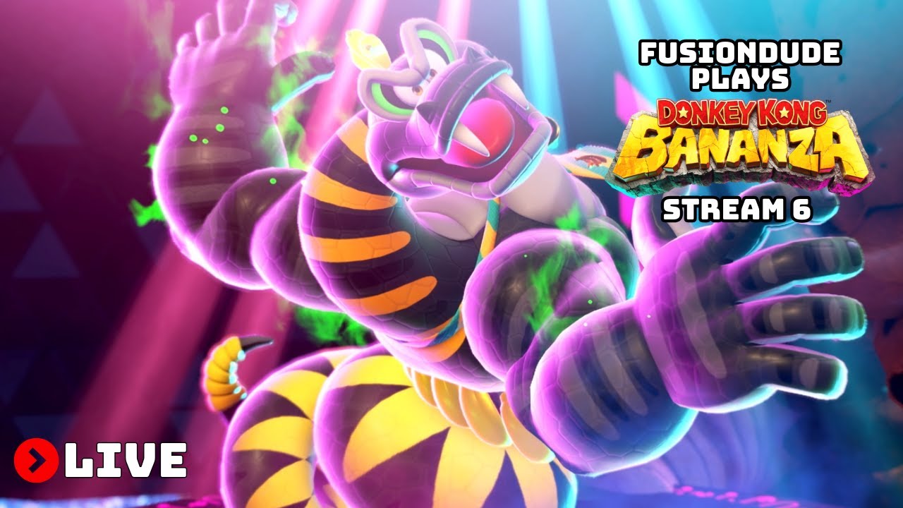 SNAAAAAKE! Donkey Kong Bananza — Let’s Go Deeper! (LIVE Gameplay) - Stream 6