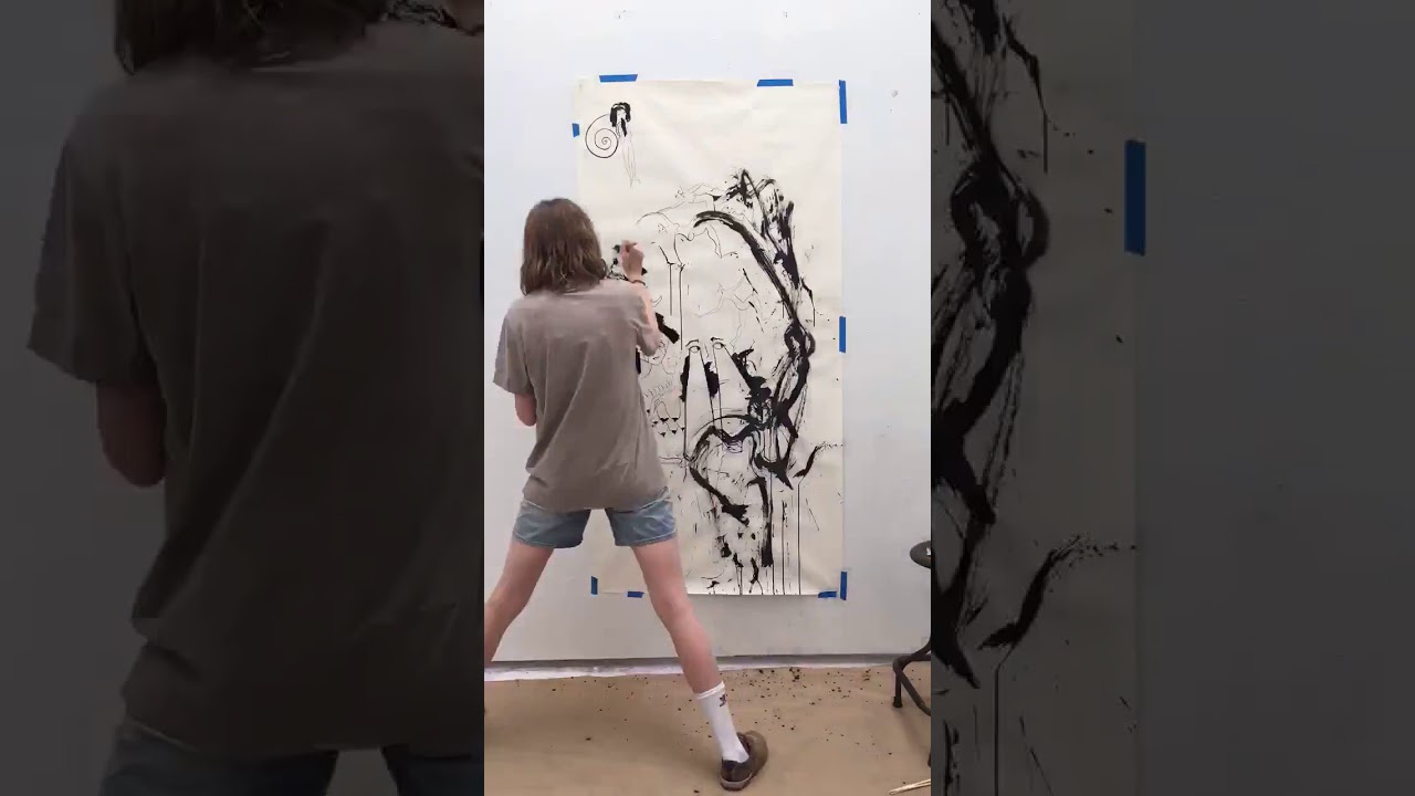 Michelle Postma Ink Vomit I (2019)
