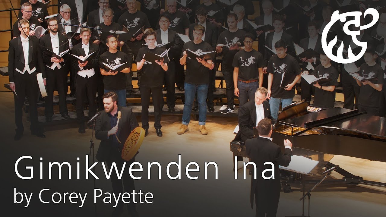 Gimikwenden Ina by Corey Payette sung by Chor Leoni and the 2018 VanMan Choral Summit massed choirs