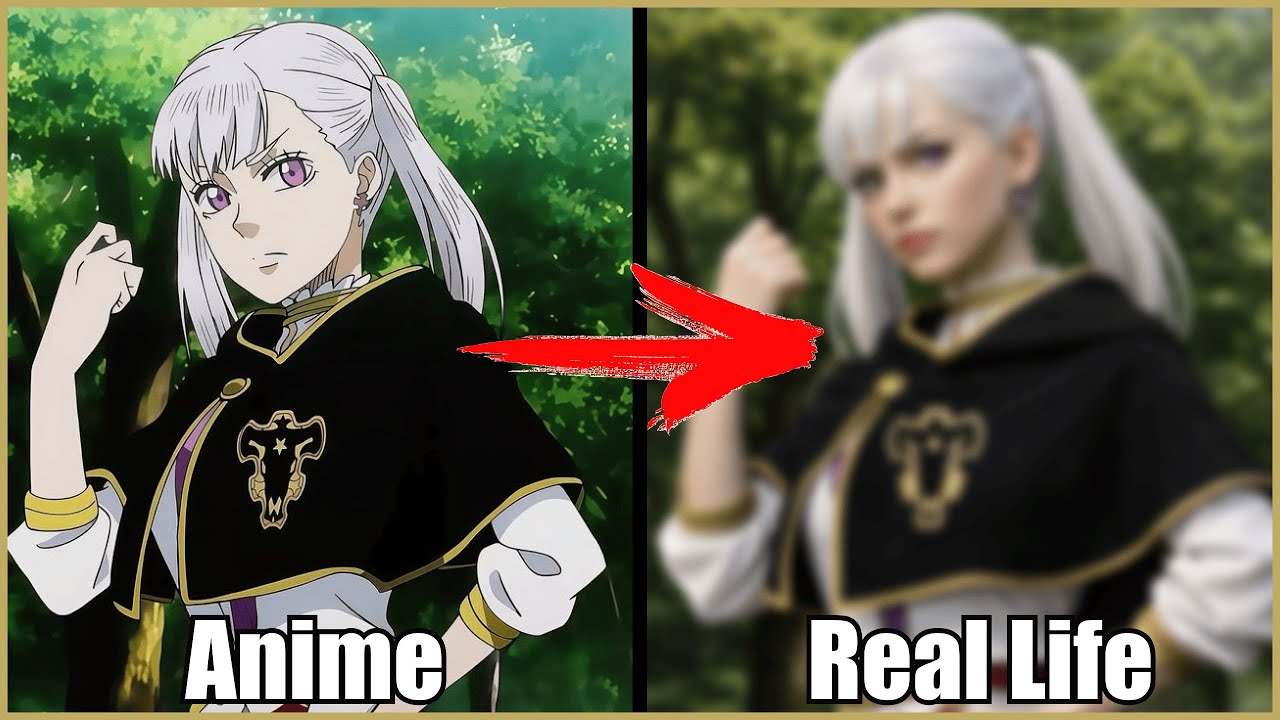 Black Clover Characters in Real Life