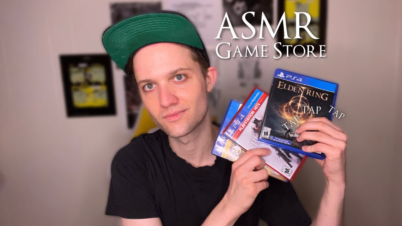 Магазин игр ASMR 🤓 Продаёт игры Elden Soulsborne (мужская ролевая игра с мягким акцентом)