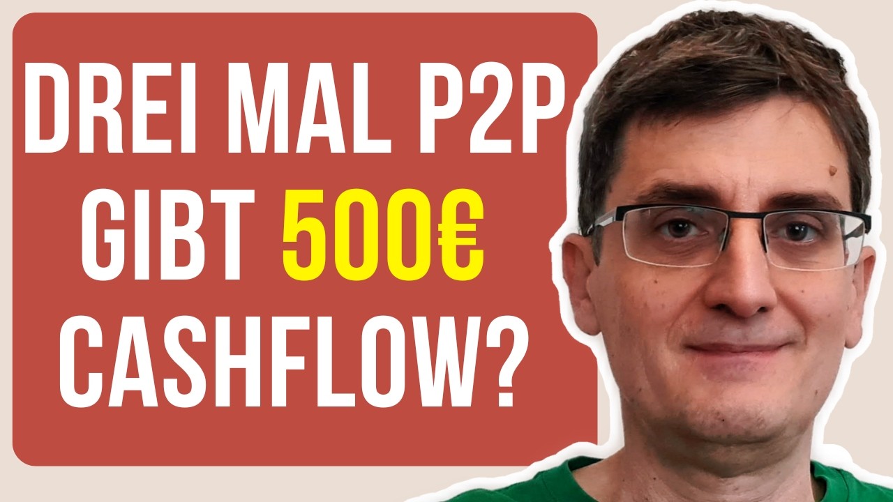 500 Euro extra? P2P-Kredite machen es m&ouml;glich&nbsp;&ndash; die 3 Plattformen sorgen f&uuml;r Cashflow! Jeden Monat!