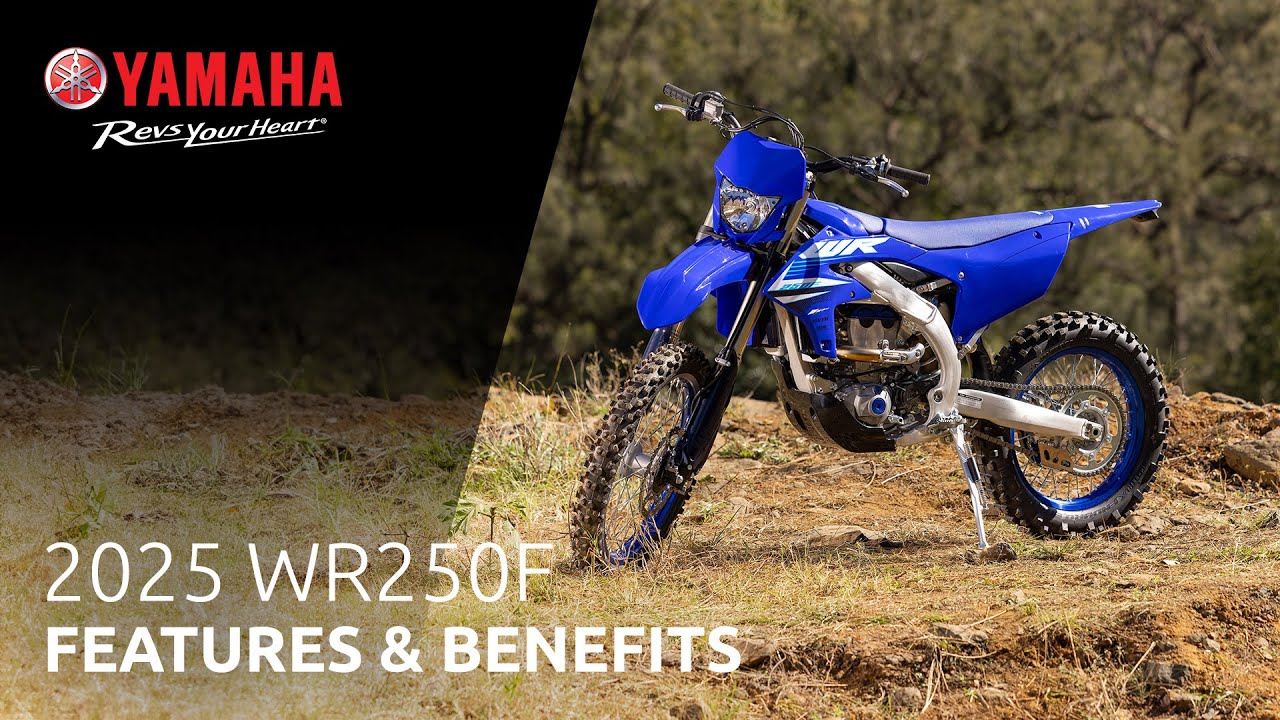 The 2025 #Yamaha #WR250F Features & Benefits