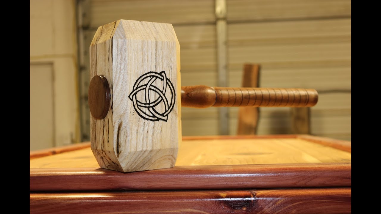 Thor's Hammer In Wood