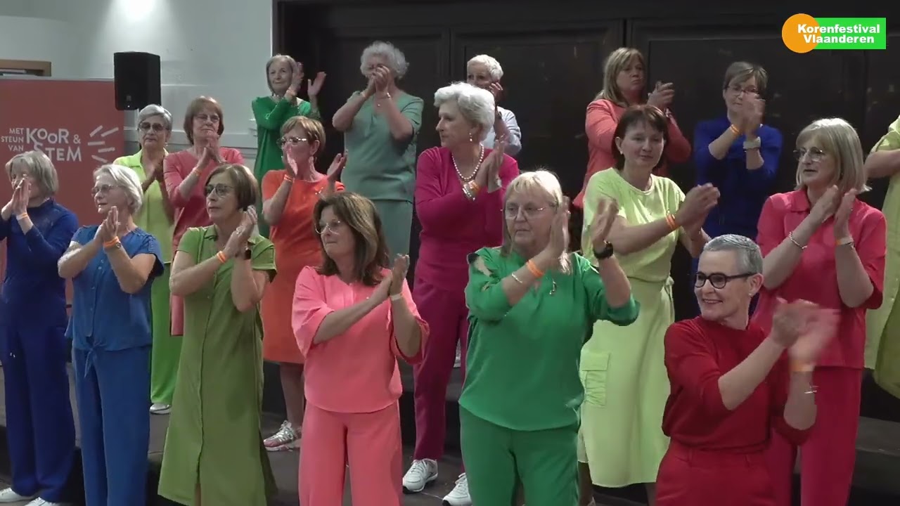 Korenfestival Vlaanderen 2025 - Vrouwenpopkoor Singasong o.l.v. Lieve Declerck - What a feeling