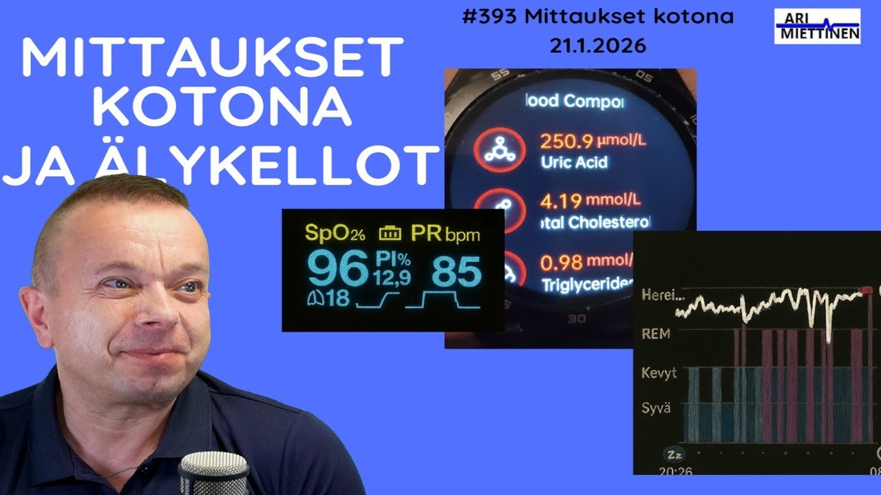 393 Älykellot ja mittaukset kotona