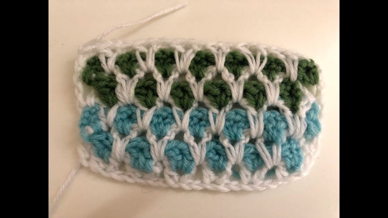 Point crochet : mosa&iuml;que marocaine