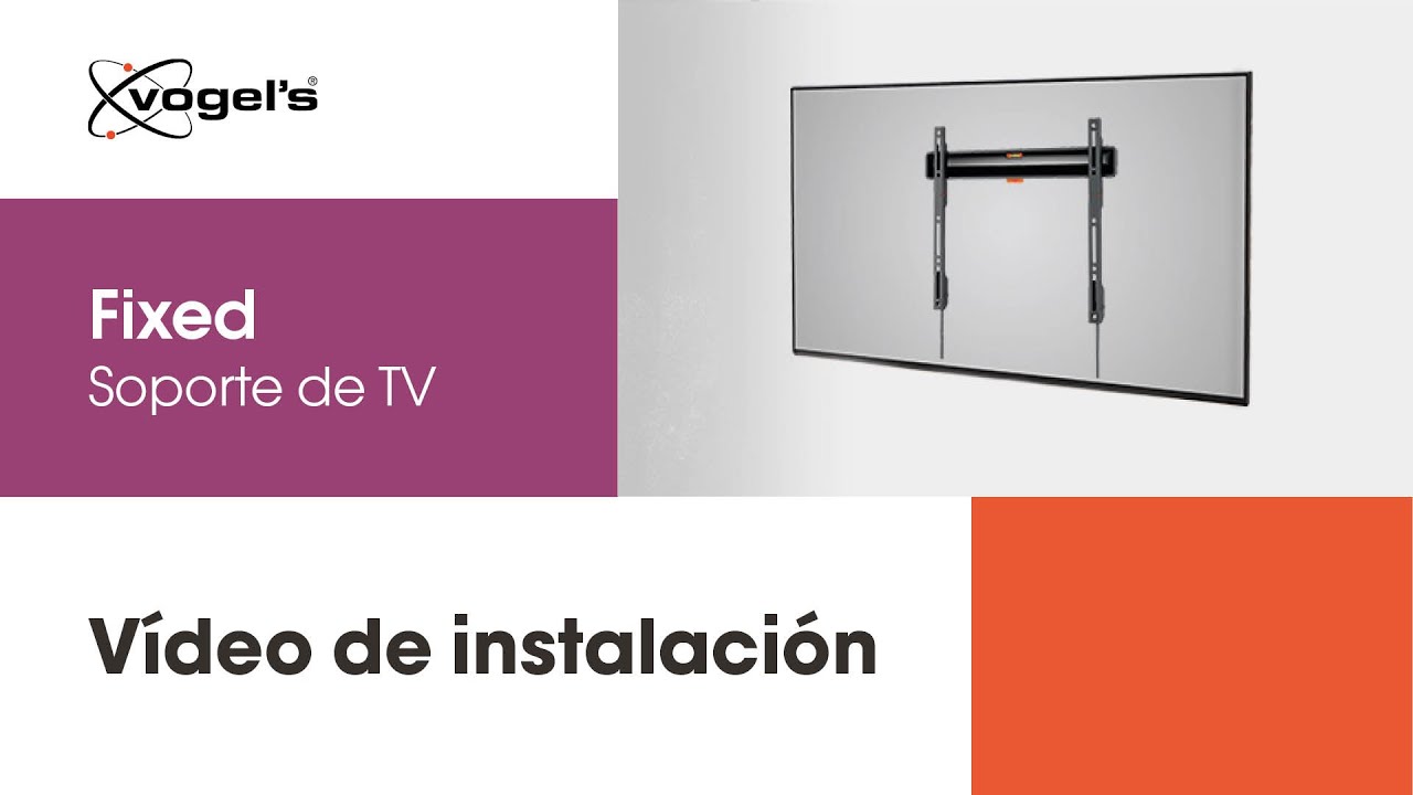 Instala rápidamente tu soporte de pared para TV Fixed | QUICK, rápido, fácil y sencillo | Vogel's