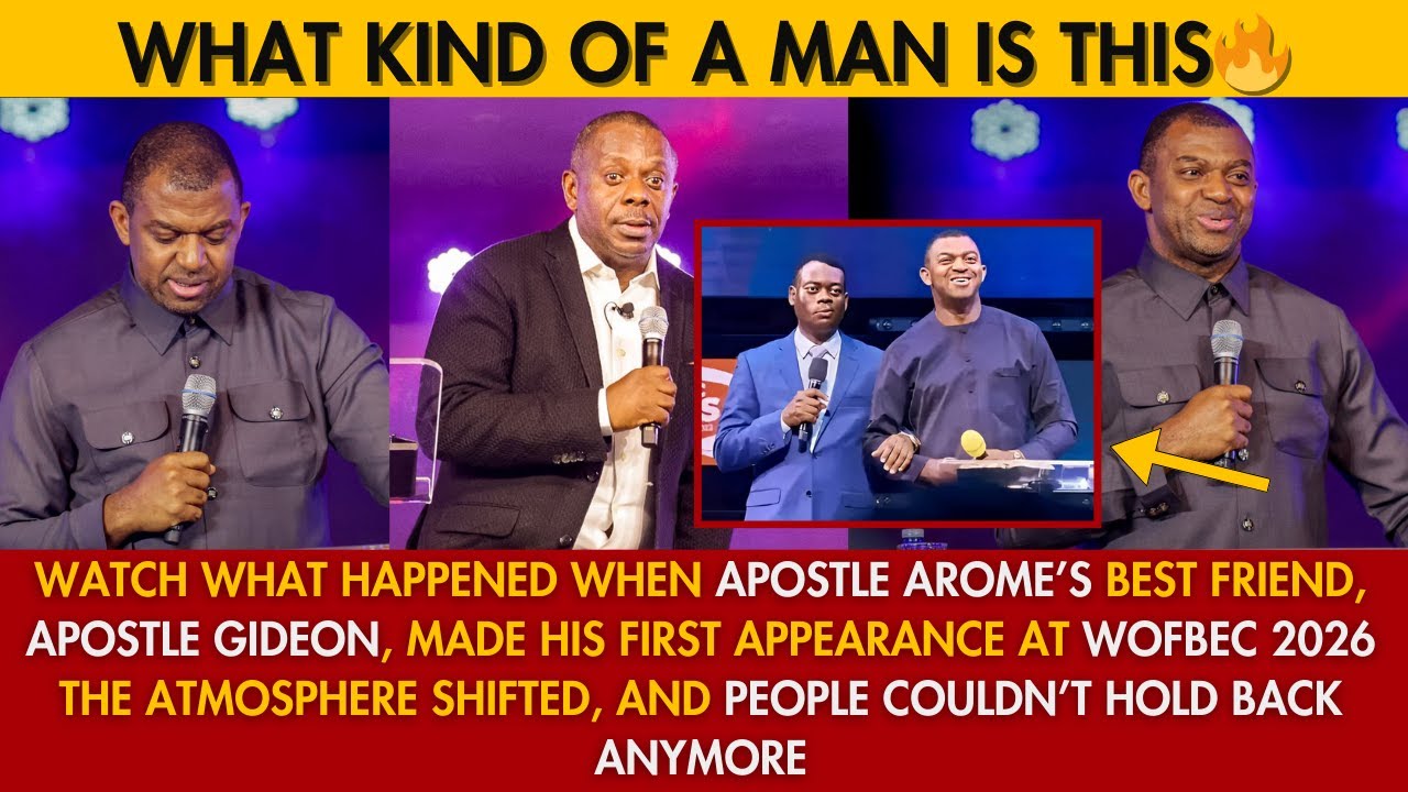 APS AROME’S BEST FRIEND, APOSTLE GIDEON MADE HIS FIRST APPEARANCE AT WOFBEC 2026 THE ATMOSPHERE SH
