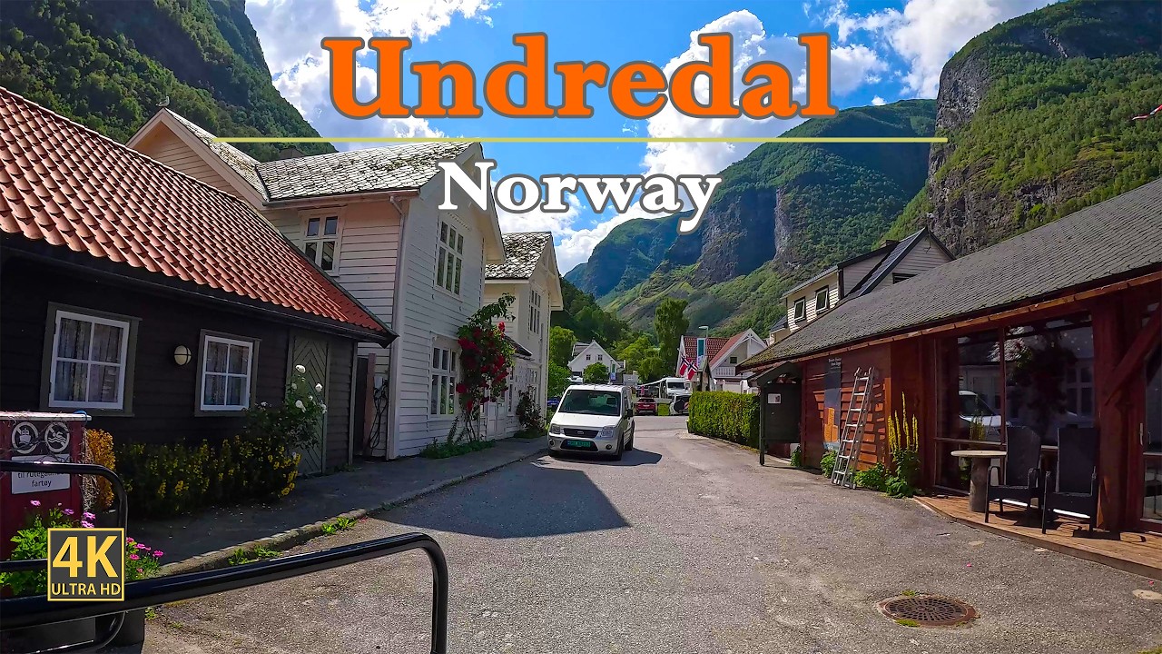 Undredal In Norway 🇳🇴 | Scenic Walk In Stunning 4k