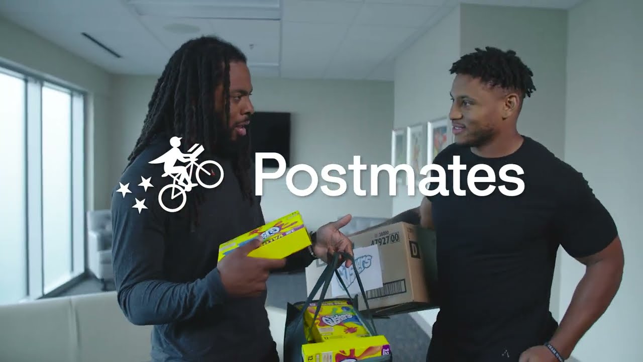 Richard Sherman bets Malcolm Smith for Gushers | Postmates Throwback