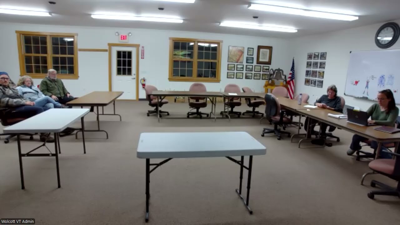 Town of Wolcott, VT Wastewater Committee Meeting, Nov 18, 2025