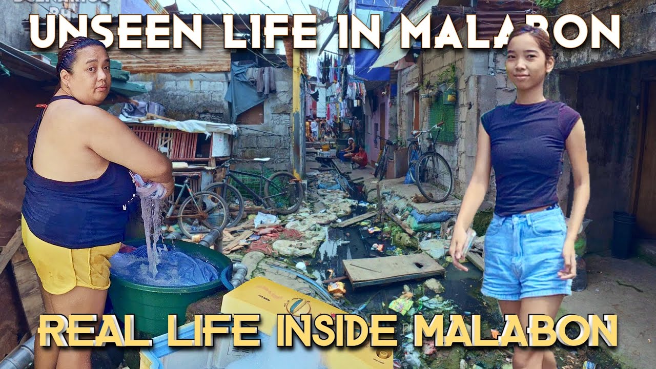 Extreme Other side Of Malabon | Unseen Summer Alleyways In Urban Metro Manila | [4K] 🇵🇭