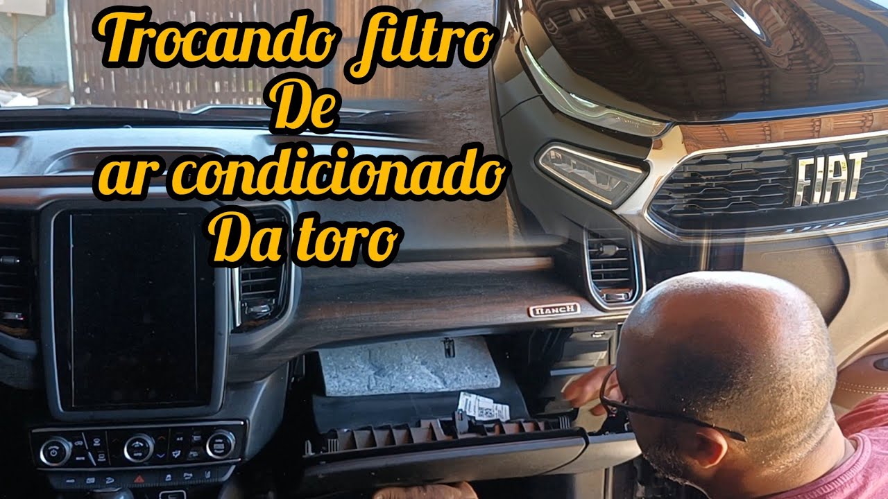Como trocar o filtro ar condicionado da nova Toro Ranch (veja todos detalhes)